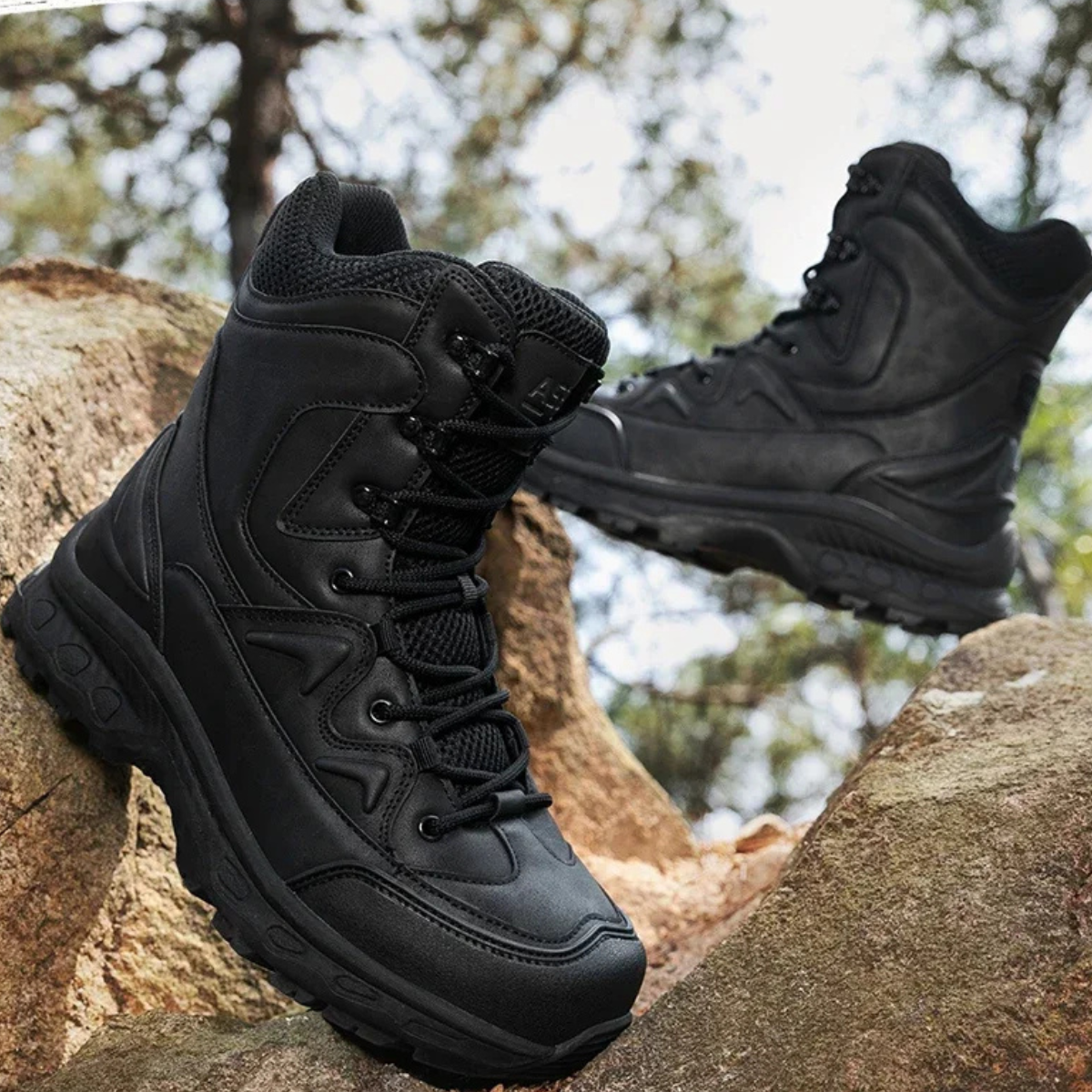 Windmill Ridge Men's Waterproof Snow Boots Durable Tactical