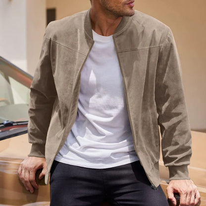 Men's Suede Casual Jacket