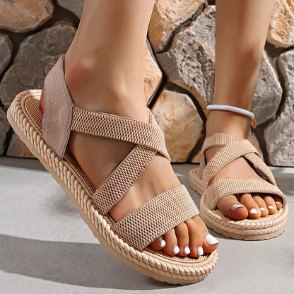 Adele Women's Woven Sandals - Vonnera