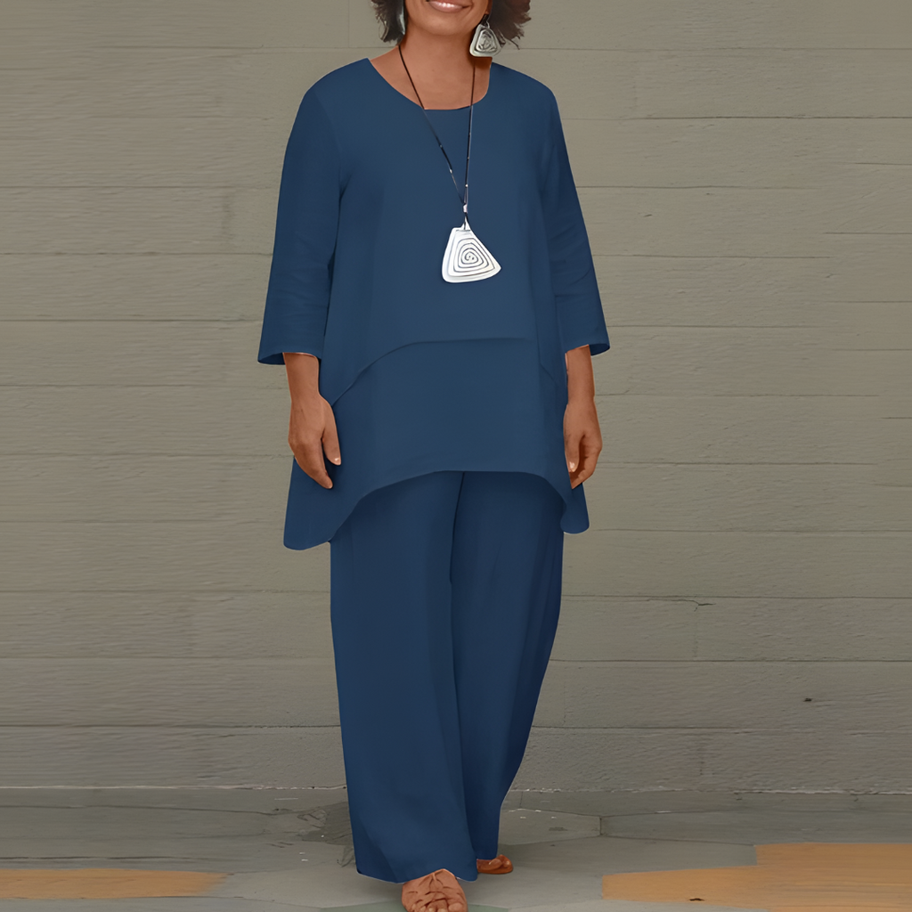 Women's 2-Piece Linen Set