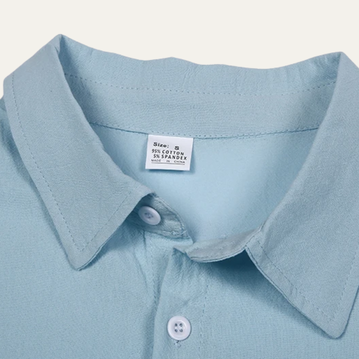 Men's Linen Cotton Business Shirt