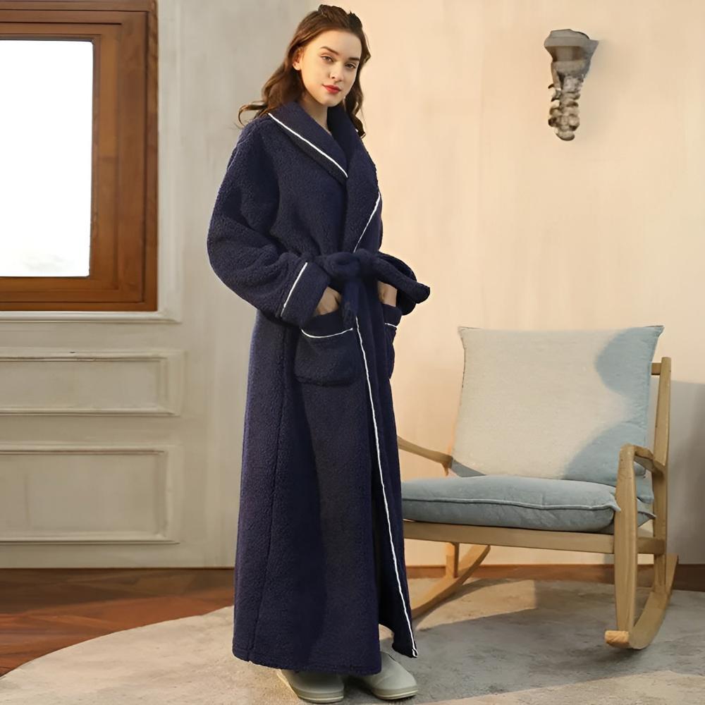 Luxe Fleece Bathrobe Soft Comfortable