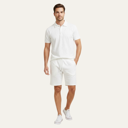 Men's Lightweight Beachwear Set Shirt And Shorts