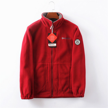 Men's Fleece Windbreaker Jacket Comfortable
