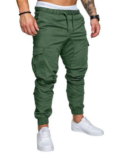 Men's Cargo Joggers Multi-Pocket Rugged Pants