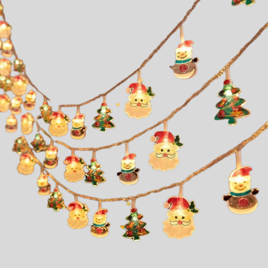 String Lights Snowman Decorations