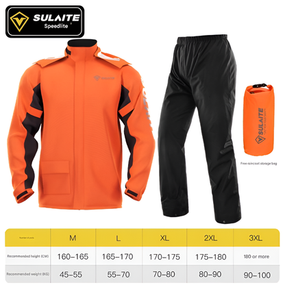 Waterproof Outdoor Rain Jacket Pants Set