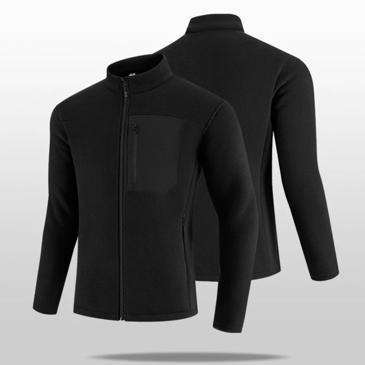 Men's Thermal Fleece Zip Up Jacket