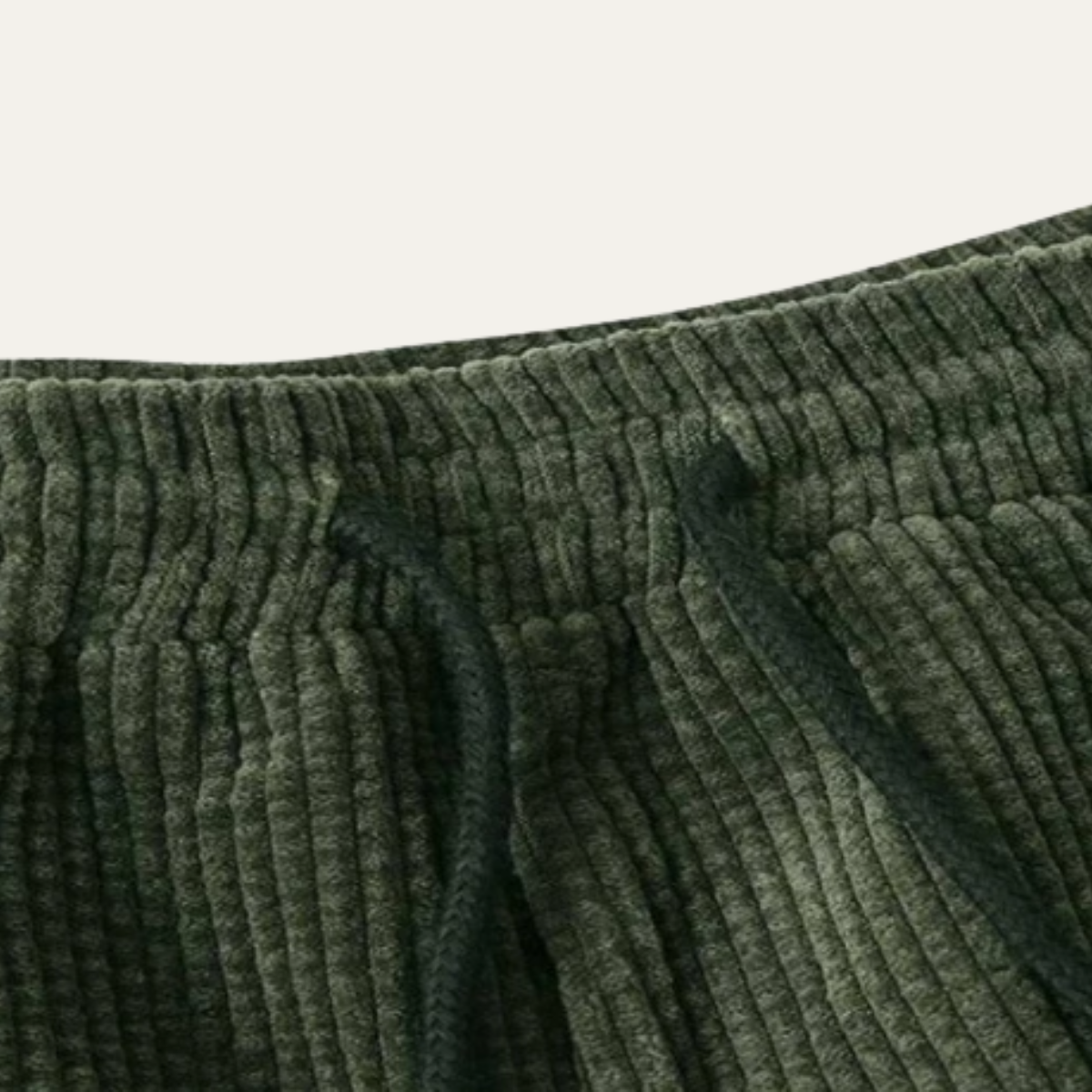 Men's Corduroy Summer Set Shirt And Shorts