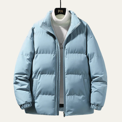 Men's Winter Puffer Jacket Thick Padded Warm Coat