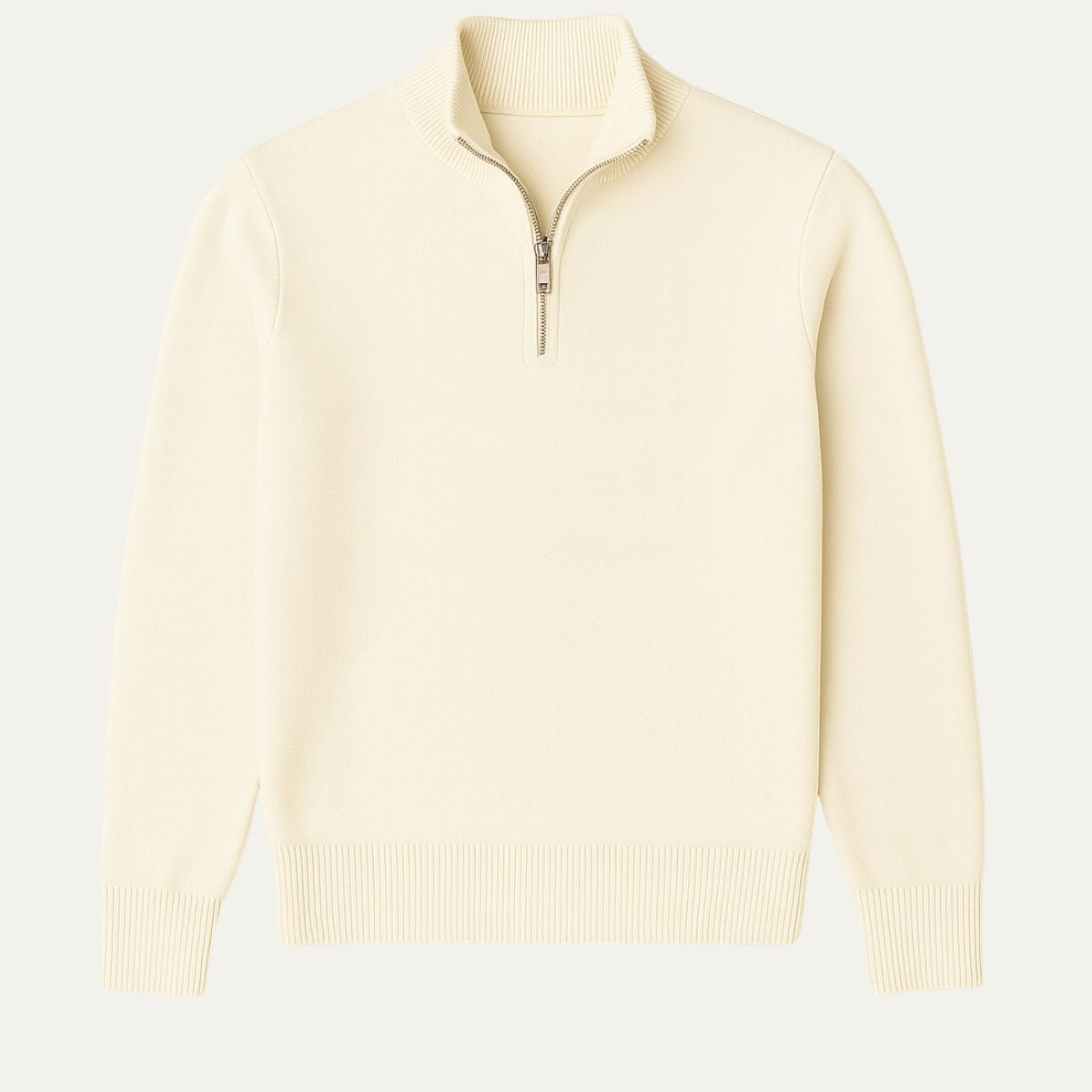 Men's Half-Zip Sweater Navy Blue
