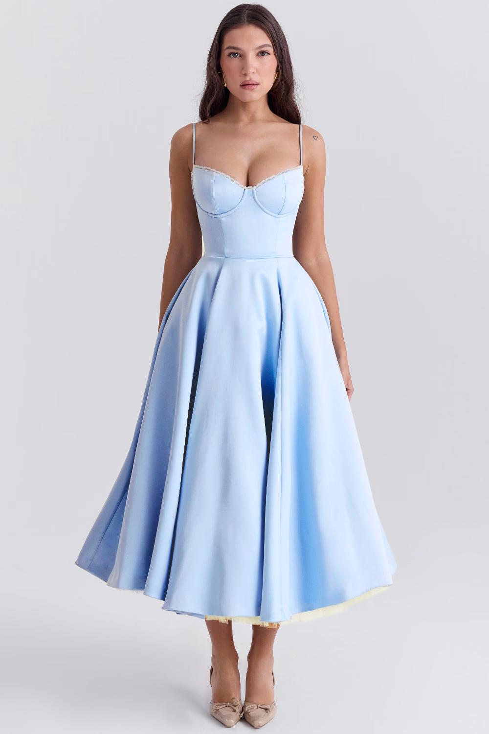 Women's Long Slimming Dress - Vonnera
