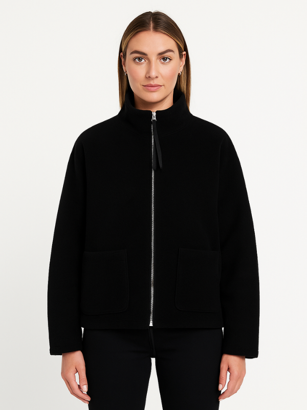 Soft Oversized Sherpa Fleece Jacket For Cold Weather