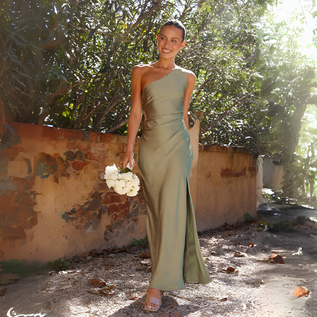 Neysi Women's Asymmetrical Evening Dress
