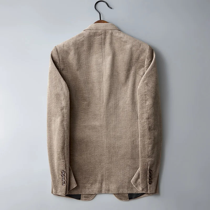 Men's Slim Fit Corduroy Blazer Jacket