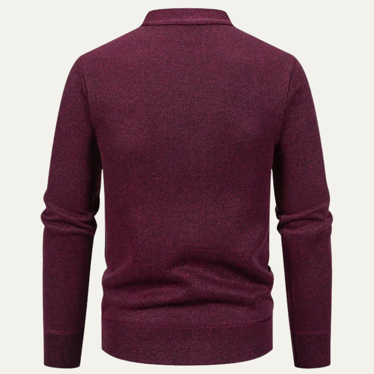 Men's Casual Cardigan Knit Button Up With Pockets