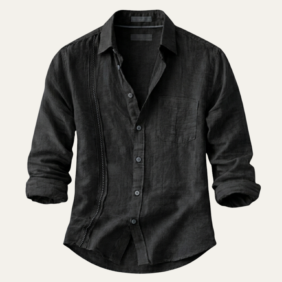 Men's Casual Beach Shirt Button Up