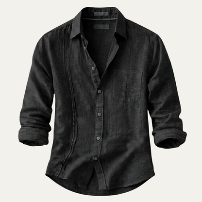 Men's Casual Beach Shirt Button Up