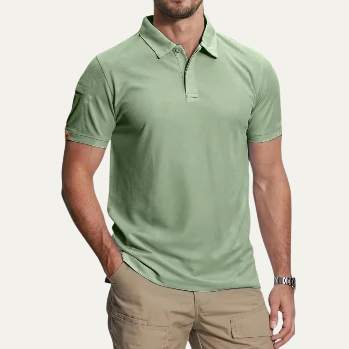 Men's Breathable Sports Polo Shirt Lightweight