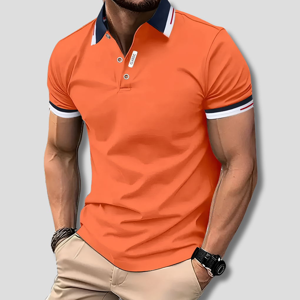 Men's Polo Shirt Cotton Casual - Vonnera