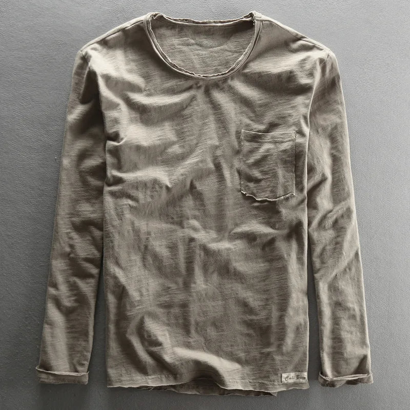 Women's Cotton Crew Neck Long Sleeve - Vonnera