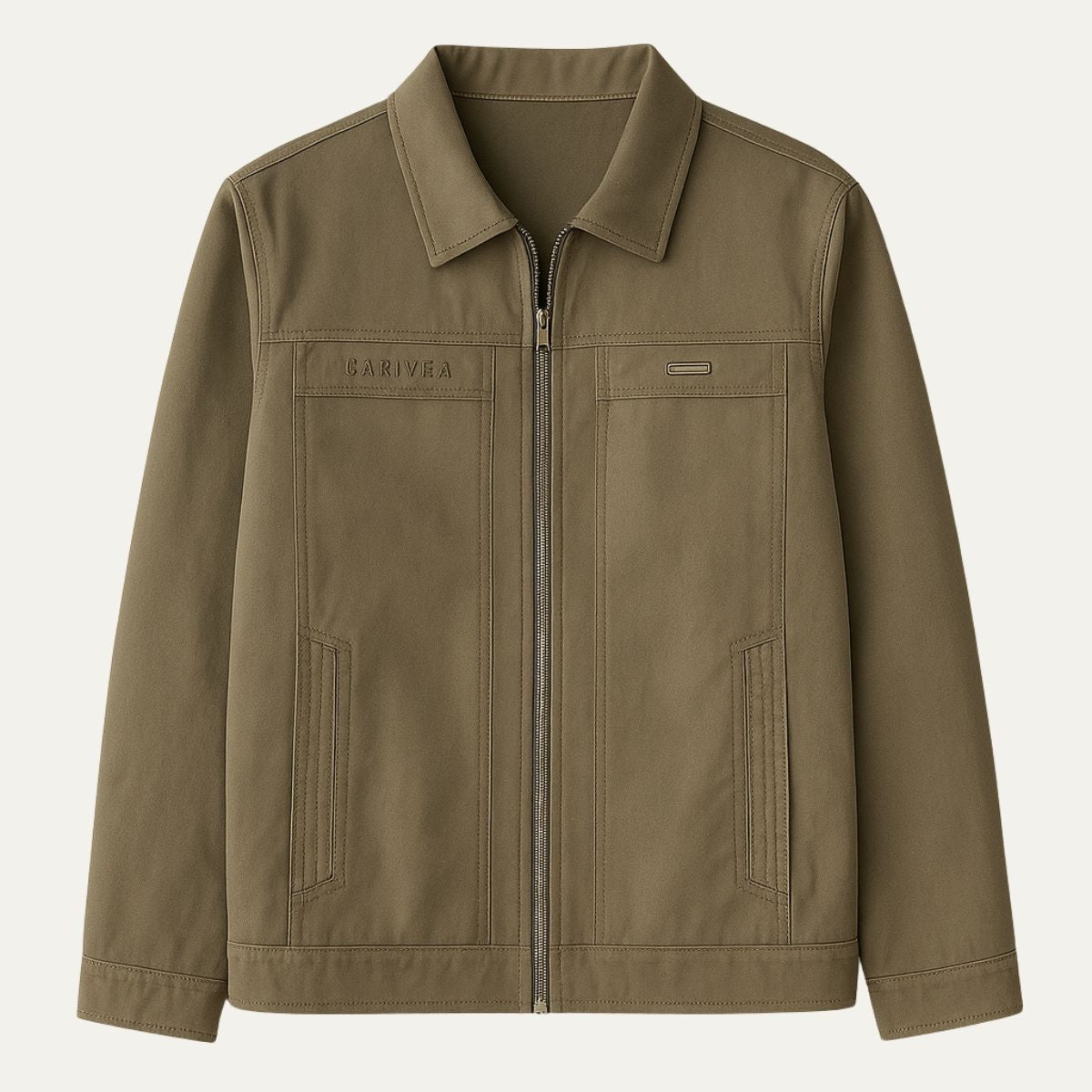 Men's Cotton Harrington Jacket Zip Front