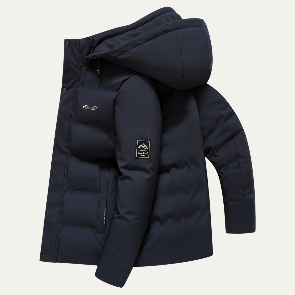 Aosta Men's Cotton Winter Jacket Thick Warm
