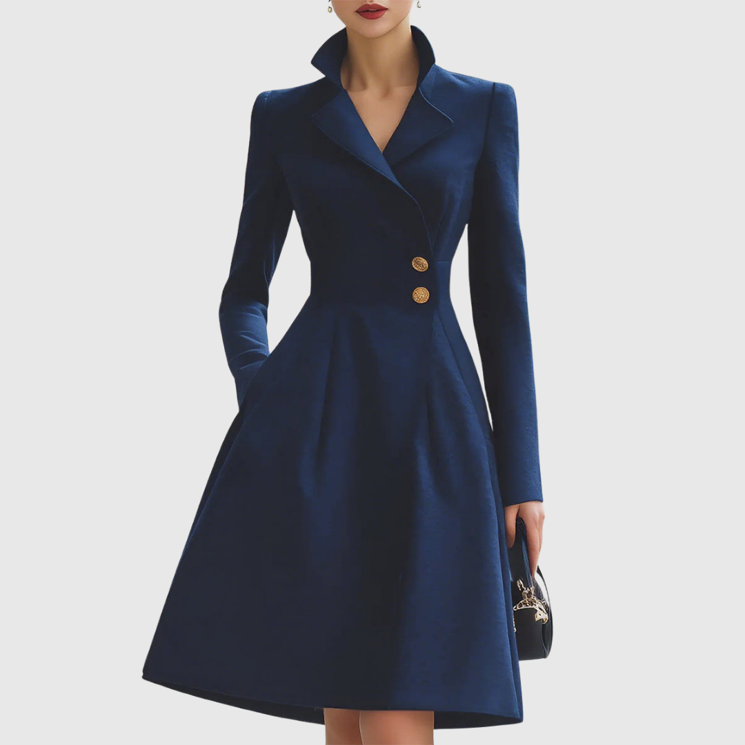 Tailored Fit Coat Dress - Vonnera