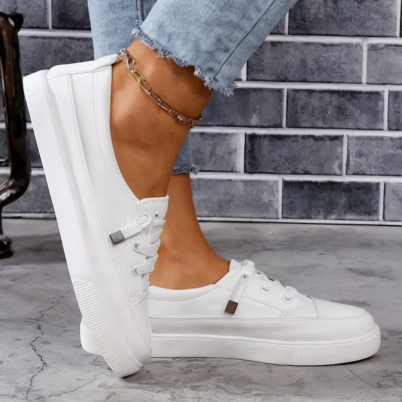 Women's Low Lace Up Casual Sneakers