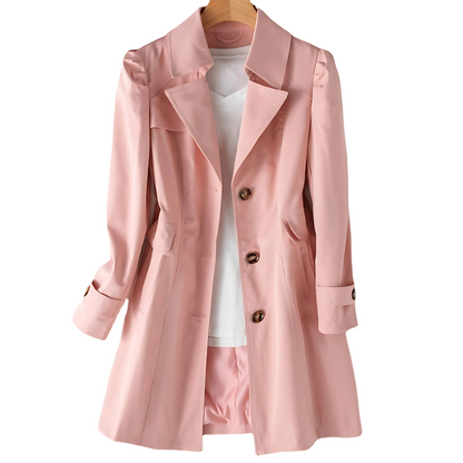 Women's Mid-Season Trench Coat - Vonnera