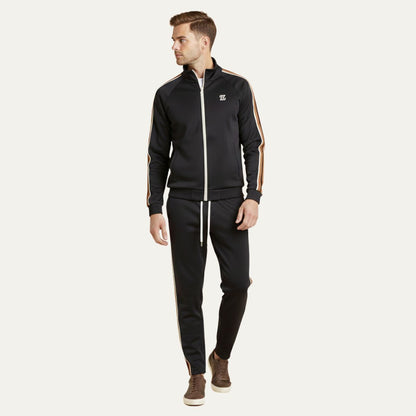 Men's Hoodie Joggers Set Cotton Loungewear Grey