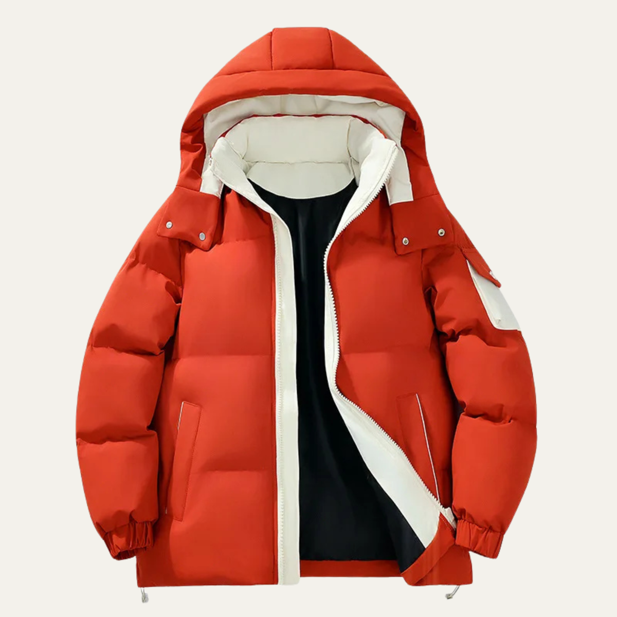 Men's Thick Warm Puffer Snow Jacket