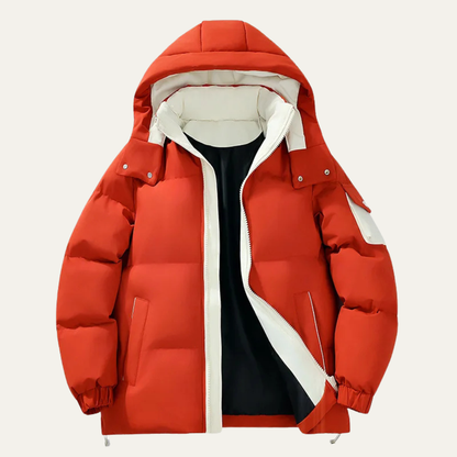 Men's Thick Warm Puffer Snow Jacket