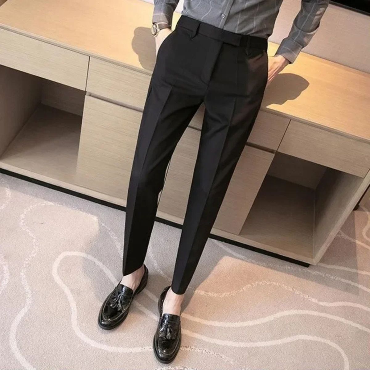 Men's Elegant Business Pants Silicon