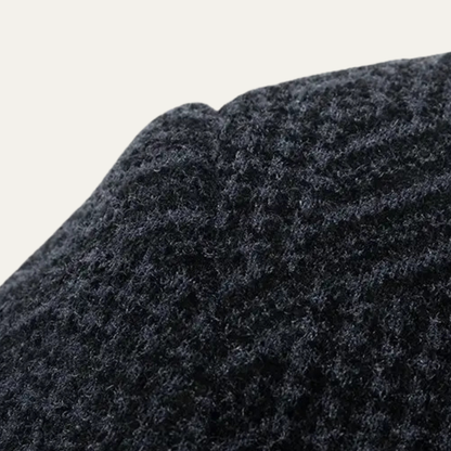 Men's Fleece Lined Textured Winter Blazer