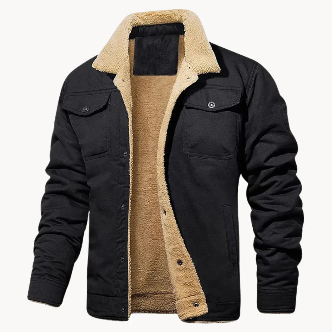 Woolford Men's Modern Bomber Jacket - Vonnera