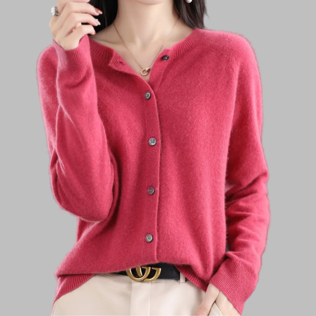 Women's Open Neck Cardigan - Vonnera