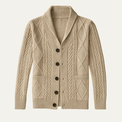 Lanchester Men's Cardigan Sweater
