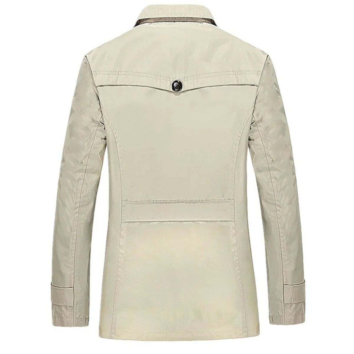 Mauro Icardi Men's Trench Coat Elegant Wool
