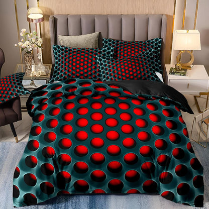 Cosmic Vortex Quilt Cover Set 3 Piece