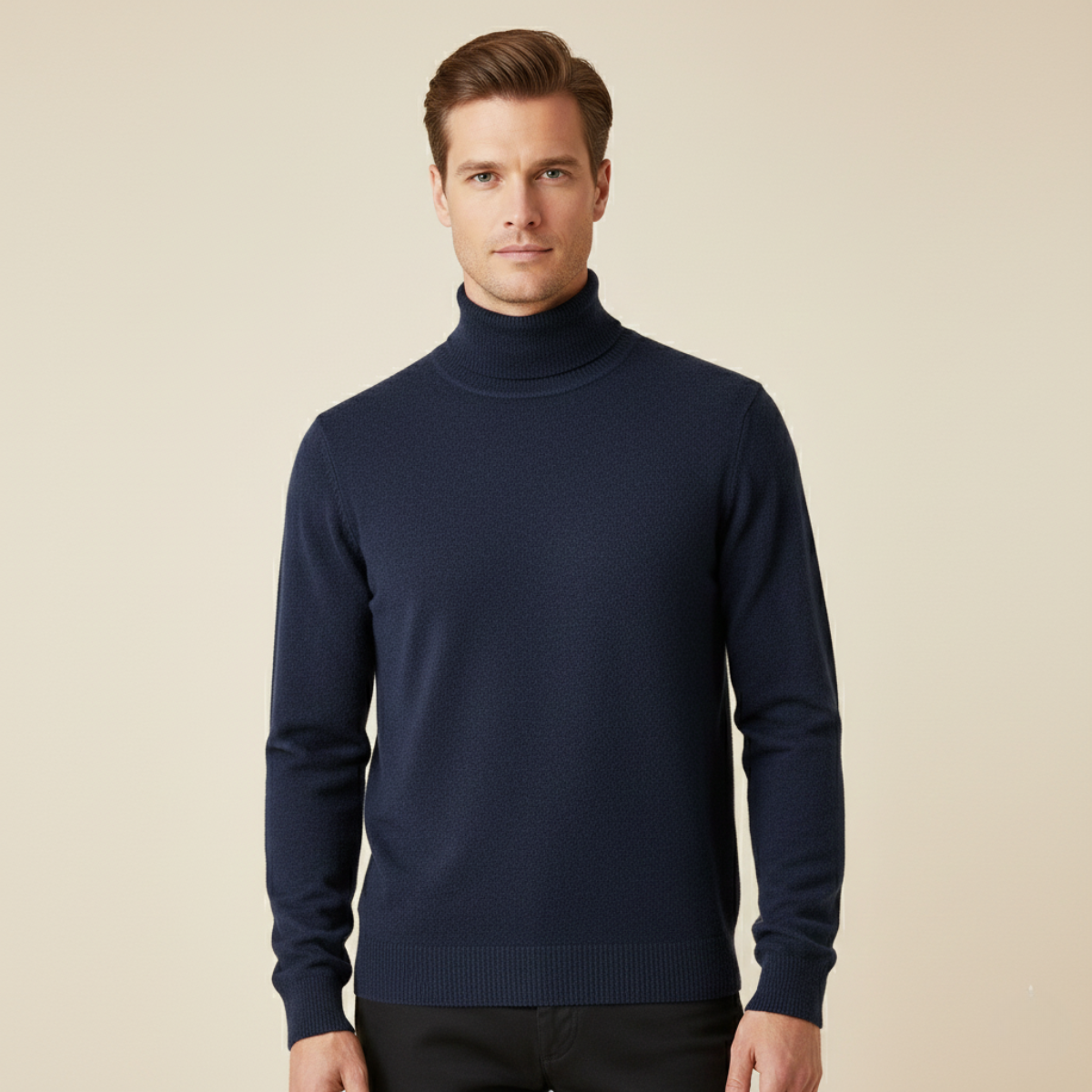 Men's Soft Wool Sweater 100% Wool