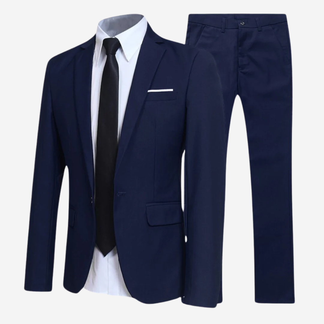 Men's 2-Piece Suit Luxurious Wool