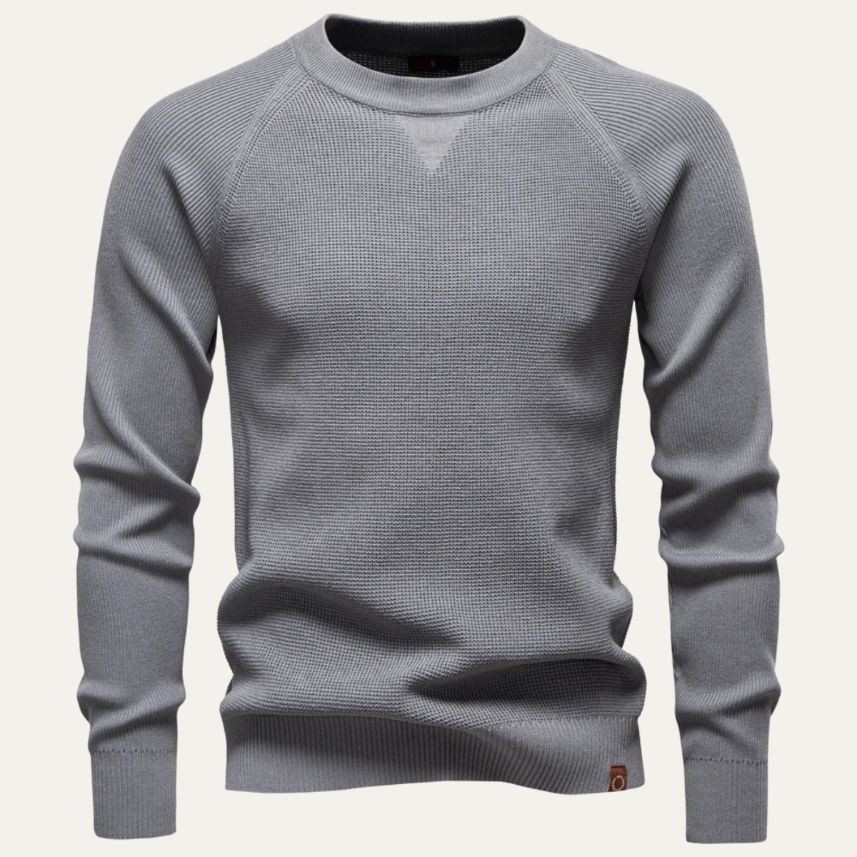 Men's Soft Knit Slim Fit Sweater Red