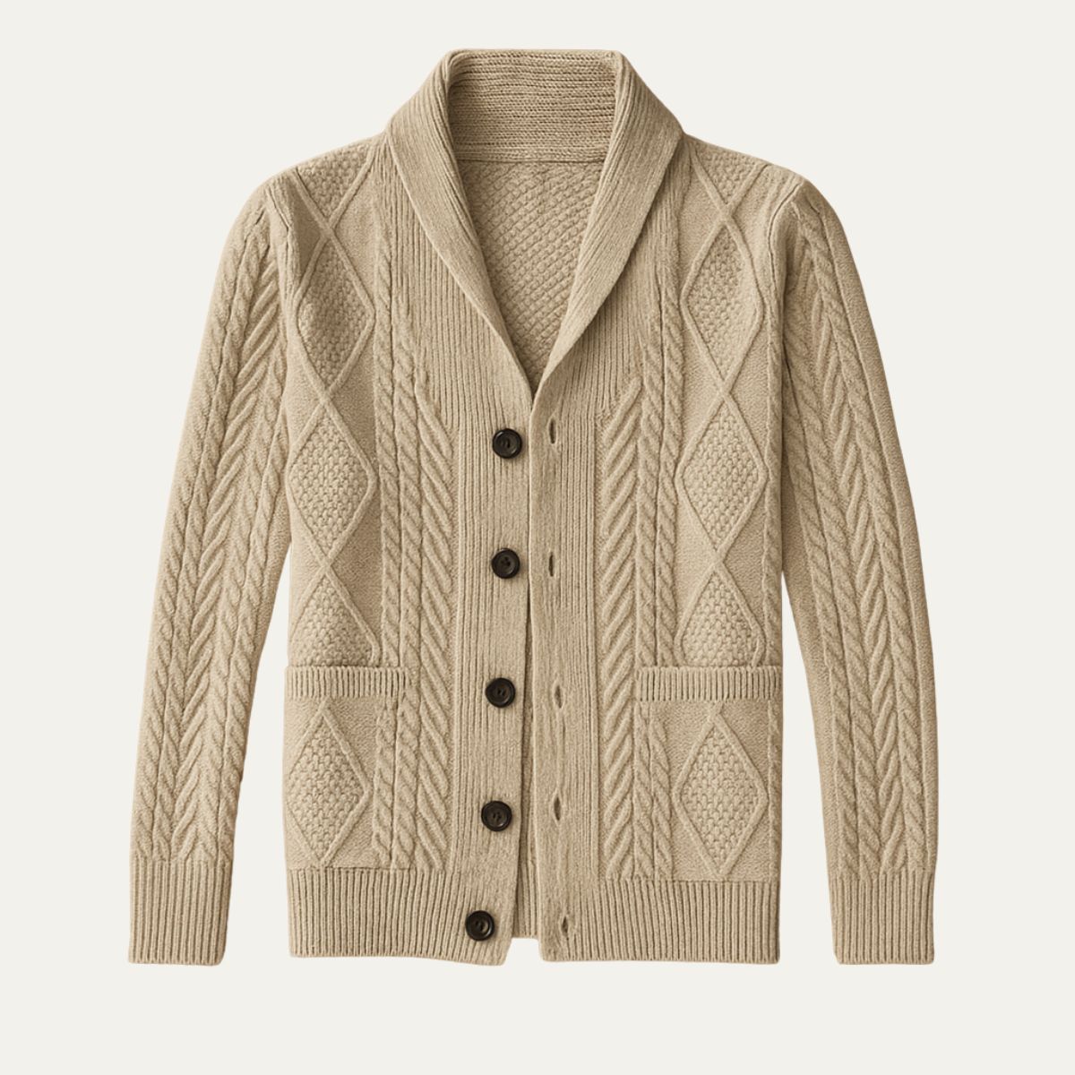 Winchester Men's Cardigan Sweater - Vonnera