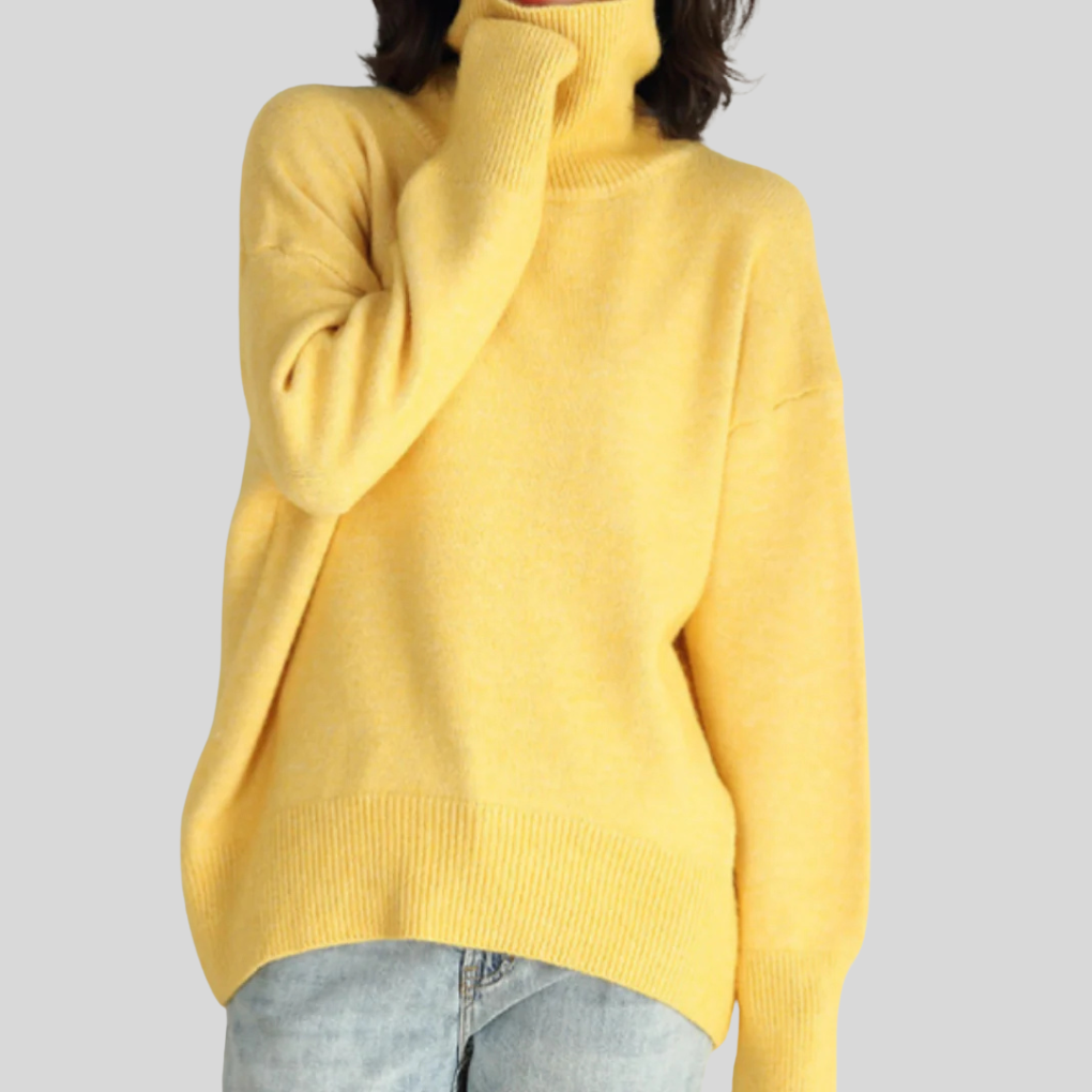 Women's Rollneck Sweater Cold-Weather