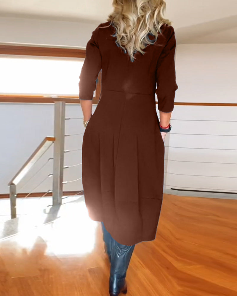 Elegant Flattering Women's Dress