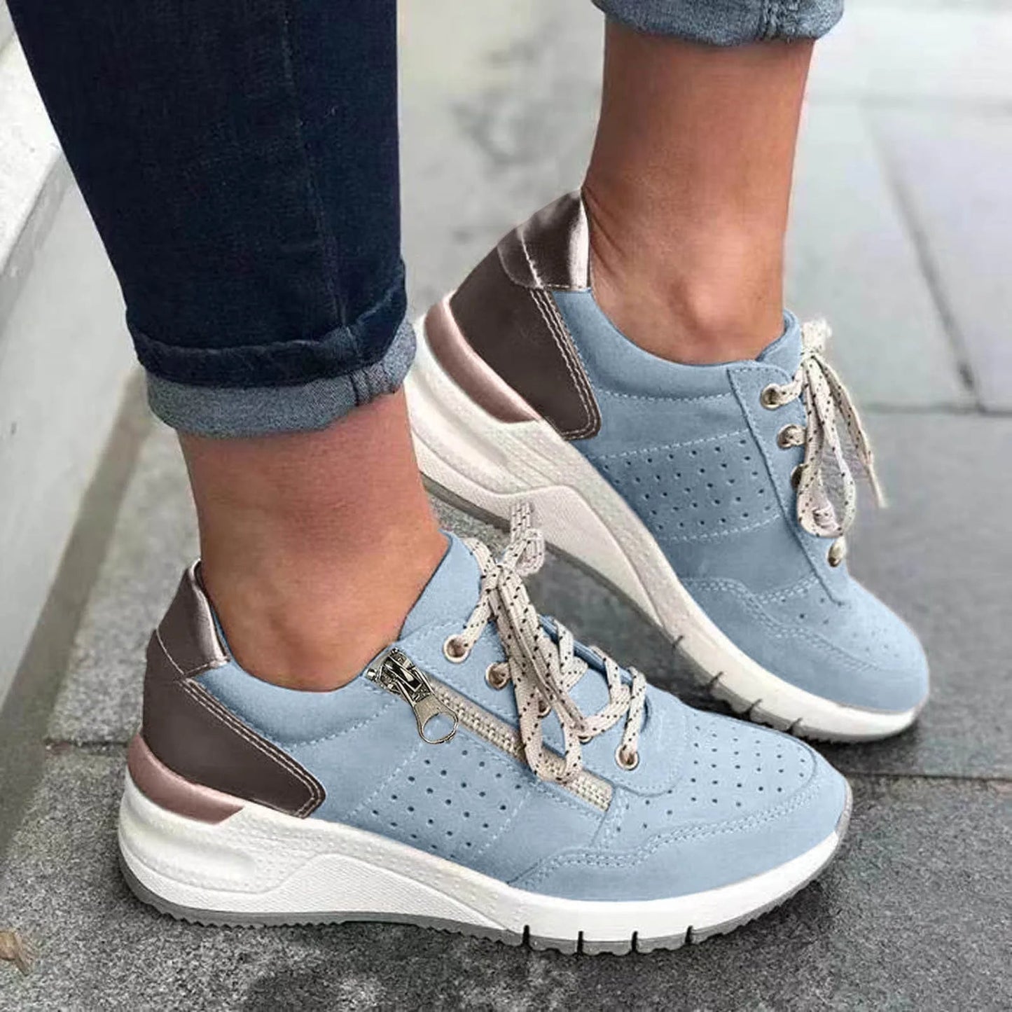 Women's Chunky Sole Sneakers