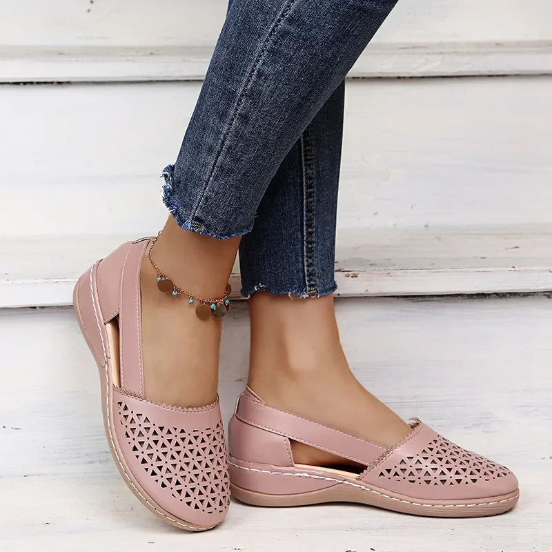 Women's Slip On Wedge Sandals
