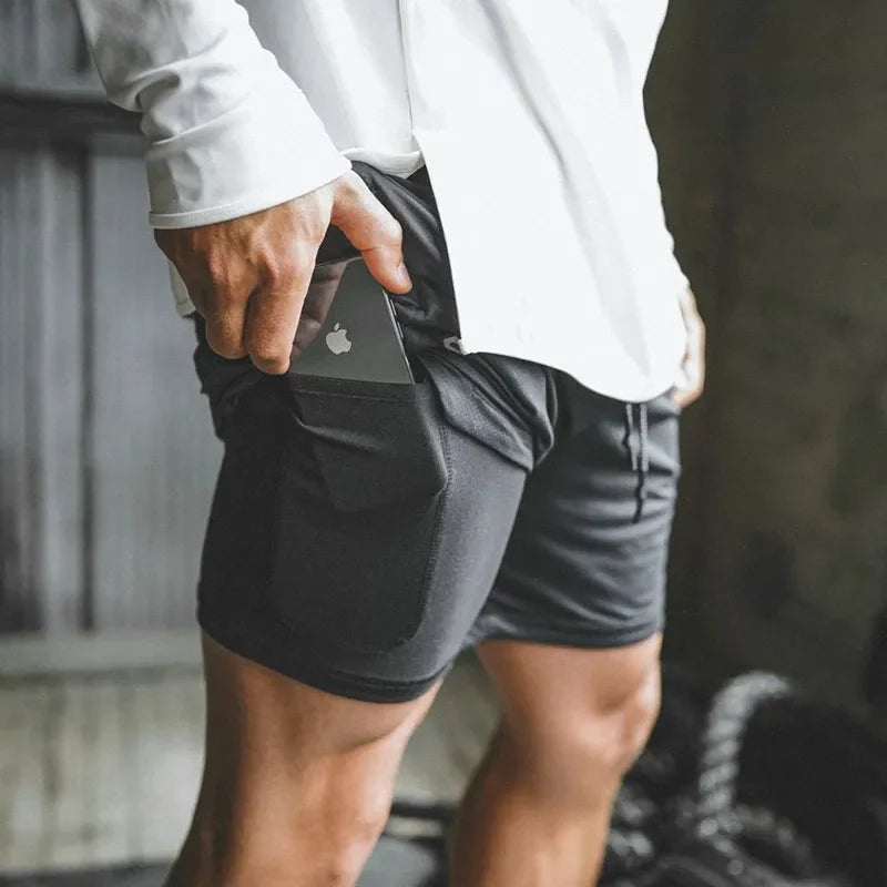 Men's 2-in-1 Sport Shorts Performance Comfort