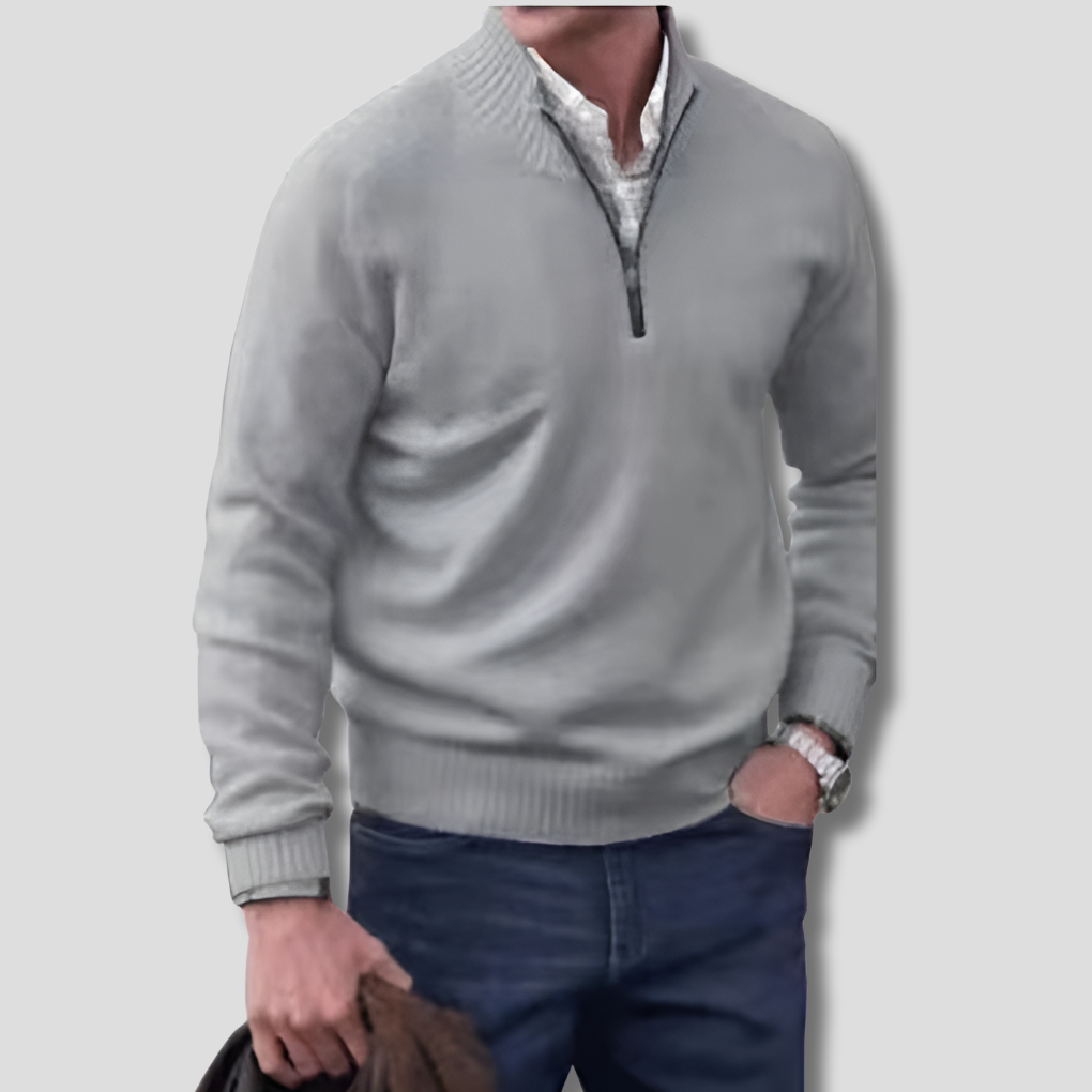 Men's Half-Zip Sweater Layering Piece